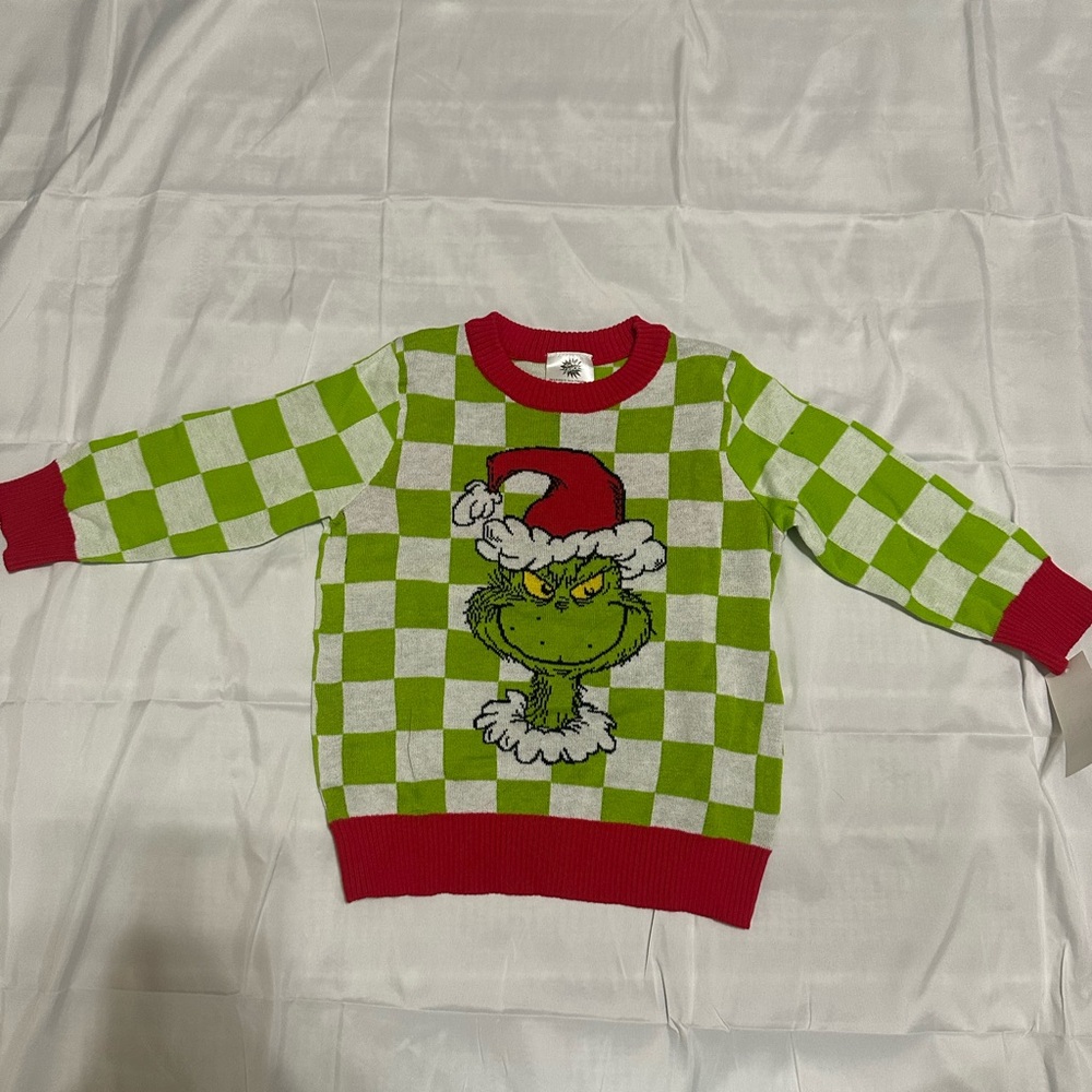 Kids Grinch Sweater